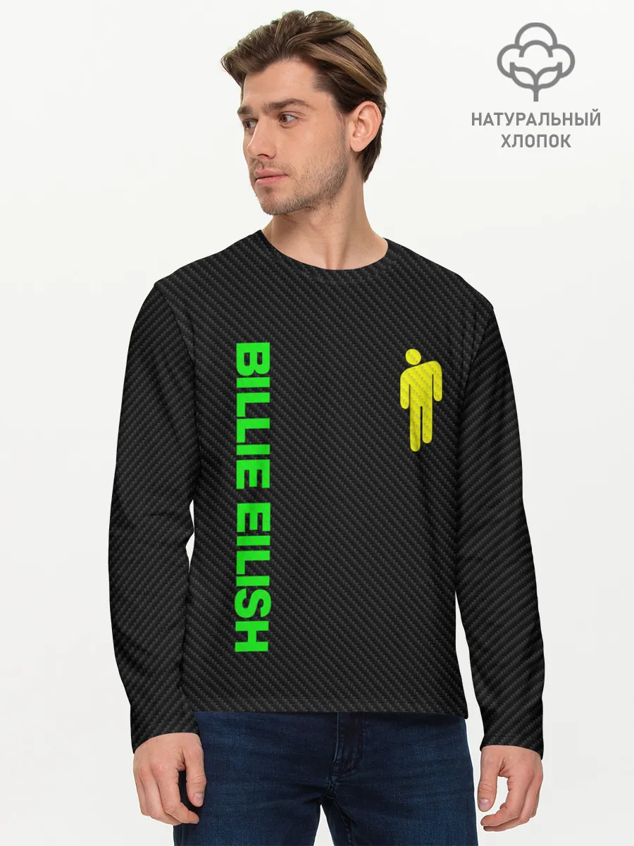 Мужской лонгслив базовый / BILLIE EILISH CARBON