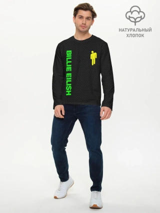 Мужской лонгслив базовый / BILLIE EILISH CARBON