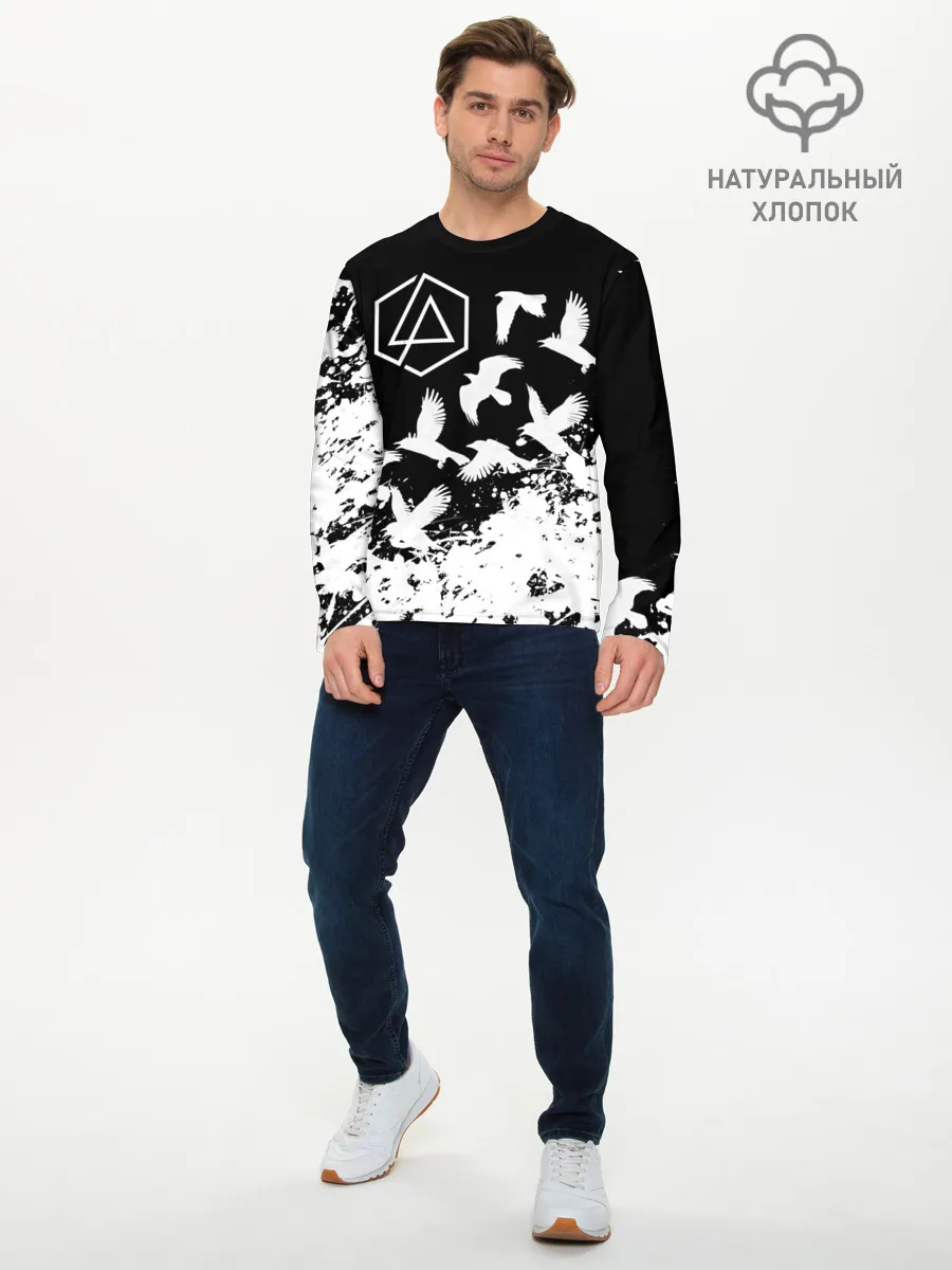 Мужской лонгслив базовый / LINKIN PARK [1]
