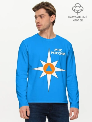 Мужской лонгслив базовый / МЧС России
