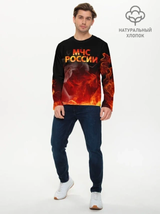 Мужской лонгслив базовый / МЧС России
