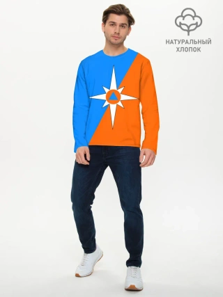 Мужской лонгслив базовый / МЧС России