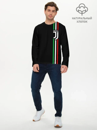 Мужской лонгслив базовый / JUVENTUS / ЮВЕНТУС