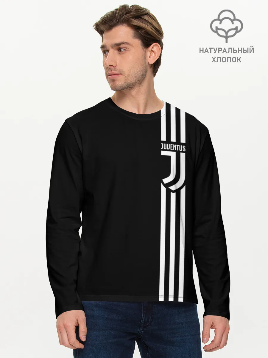 Мужской лонгслив базовый / JUVENTUS