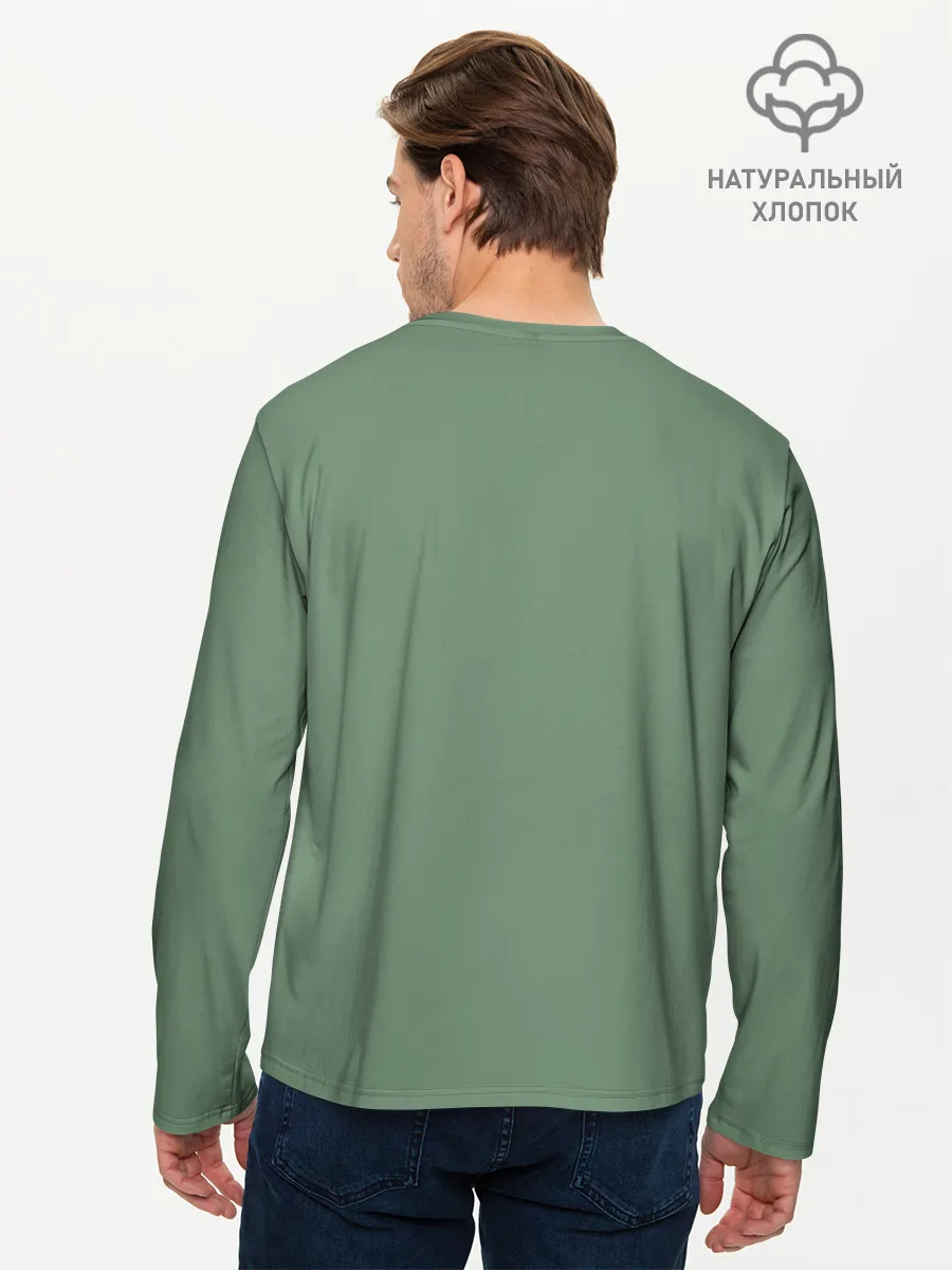 Мужской лонгслив базовый / Гибли