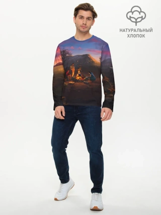 Мужской лонгслив базовый / ATOM RPG