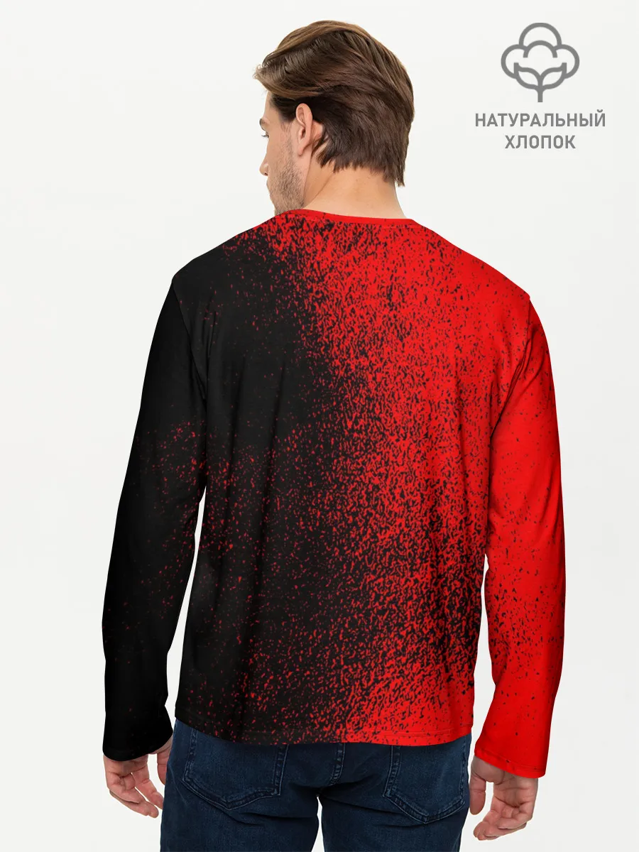 Мужской лонгслив базовый / CHEVROLET