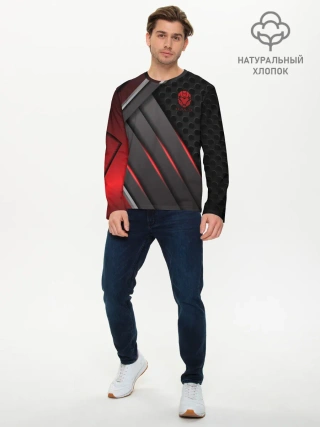 Мужской лонгслив базовый / Halo