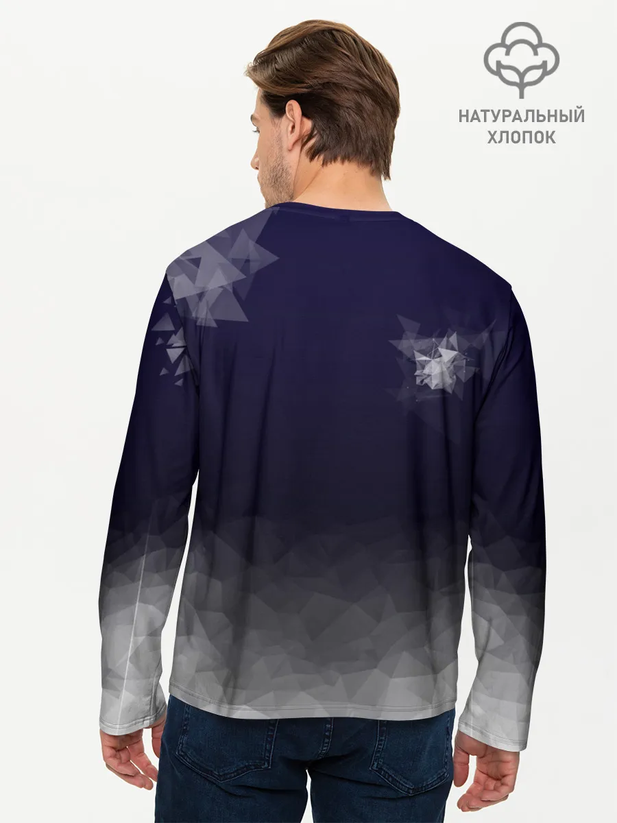 Мужской лонгслив базовый / Barcelona