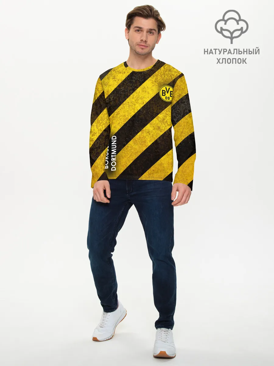 Мужской лонгслив базовый / Borussia