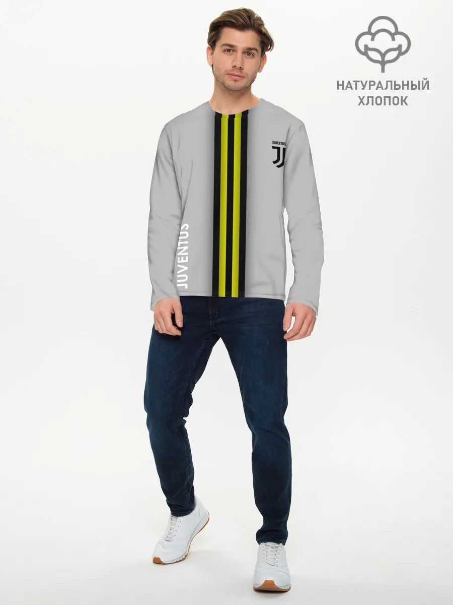 Мужской лонгслив базовый / Juventus