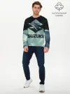Мужской лонгслив базовый / SUZUKI
