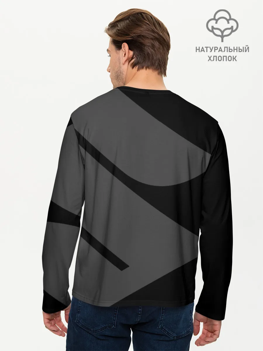 Мужской лонгслив базовый / SUZUKI