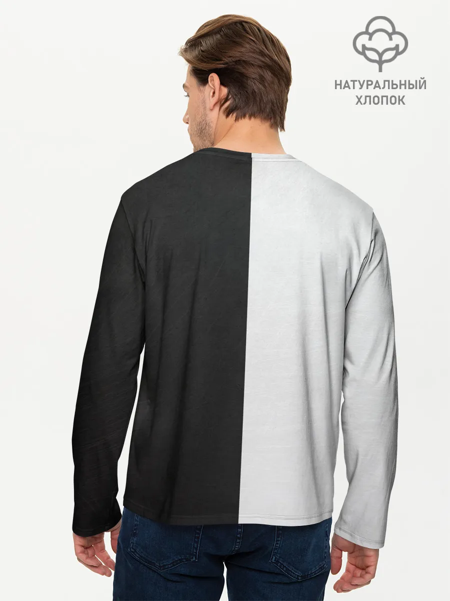 Мужской лонгслив базовый / Real Madrid