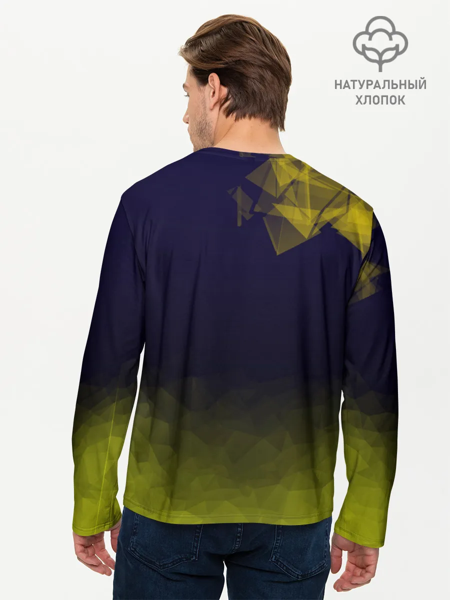 Мужской лонгслив базовый / Real Madrid