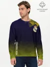 Мужской лонгслив базовый / Real Madrid