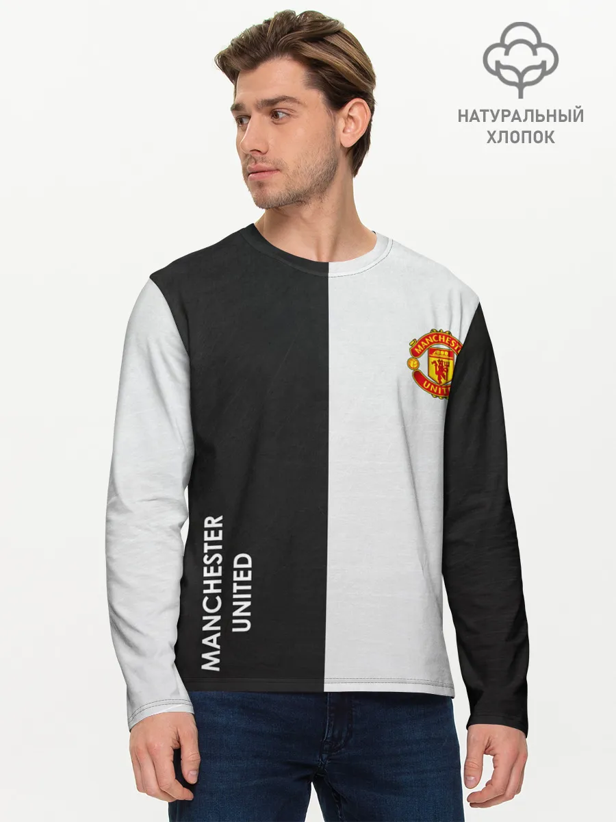 Мужской лонгслив базовый / Manchester United