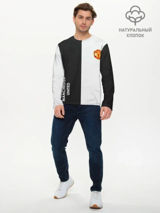 Мужской лонгслив базовый / Manchester United