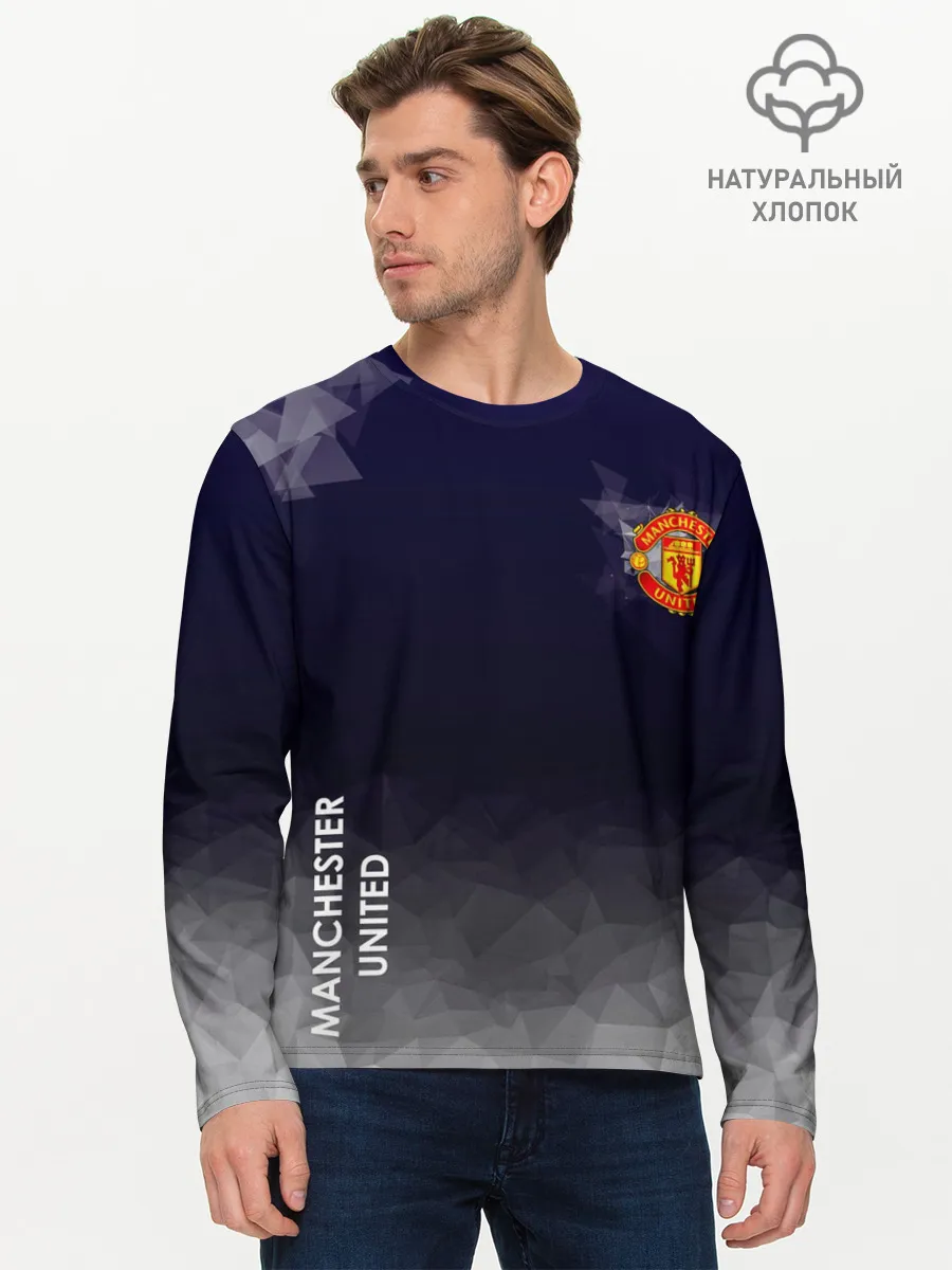 Мужской лонгслив базовый / Manchester United