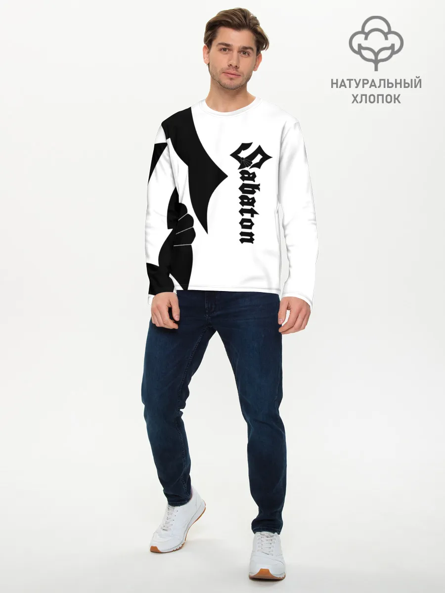 Мужской лонгслив базовый / Sabaton