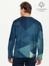 Мужской лонгслив базовый / DARK BLUE