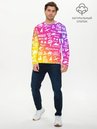 Мужской лонгслив базовый / FORTNITE PARTY EVENT