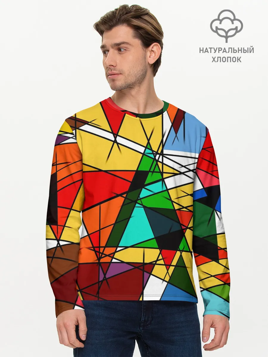 Мужской лонгслив базовый / ПИКАССО