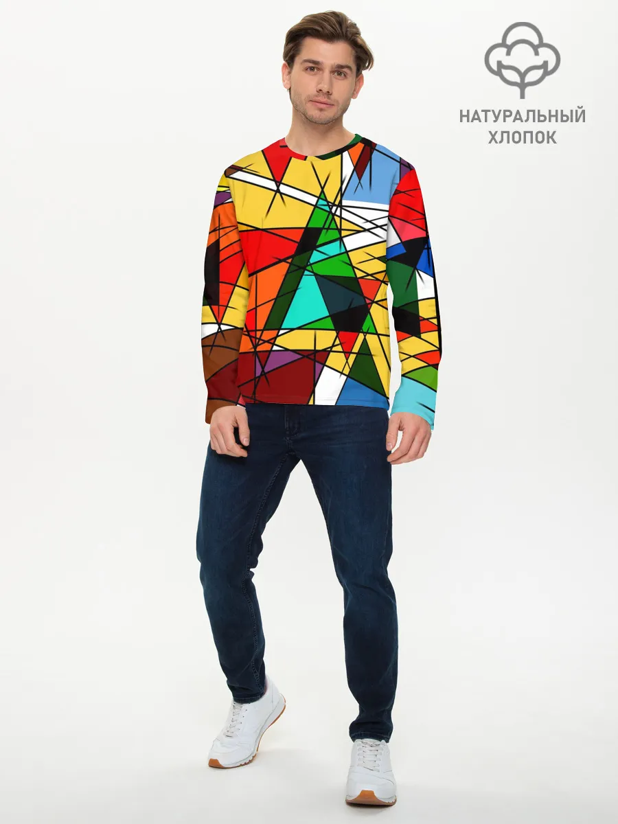 Мужской лонгслив базовый / ПИКАССО
