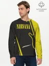 Мужской лонгслив базовый / Nirvana