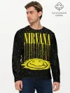 Мужской лонгслив базовый / Nirvana