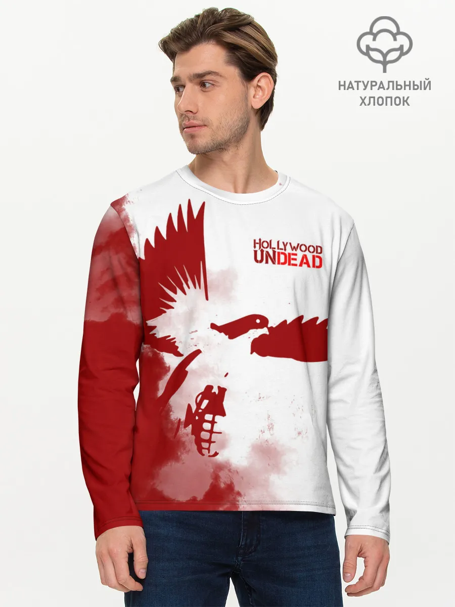 Мужской лонгслив базовый / Hollywood Undead