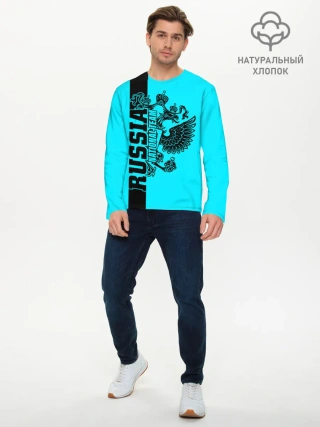 Мужской лонгслив базовый / Russia national team