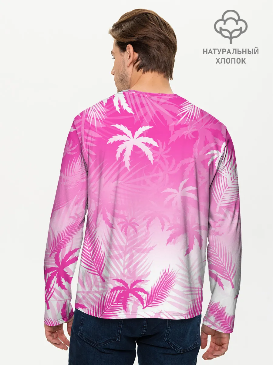 Мужской лонгслив базовый / БЕЛЫЕ ПАЛЬМЫ ПАЛЬМЫ