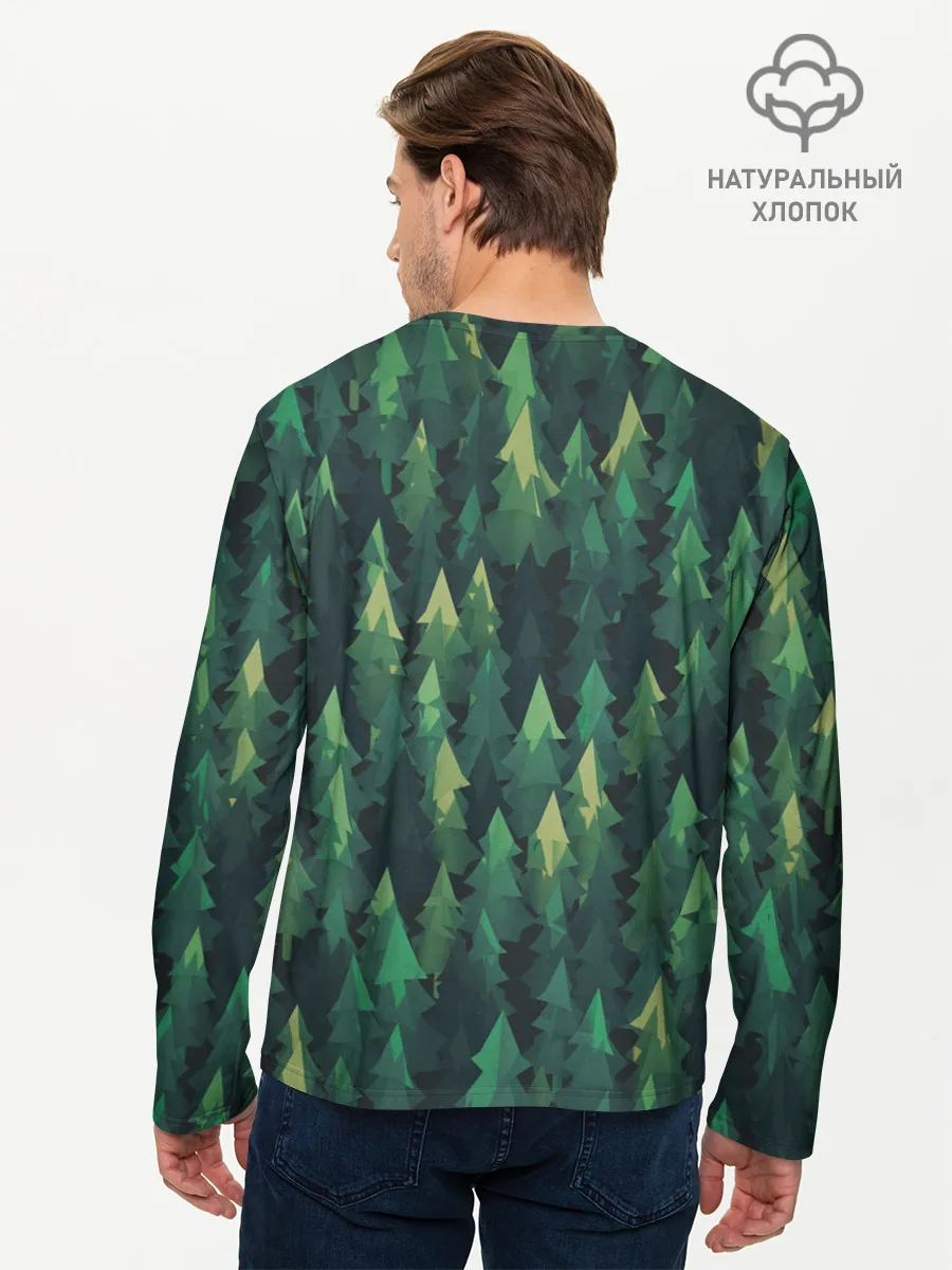 Мужской лонгслив базовый / ЛЕС