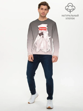 Мужской лонгслив базовый / Senpai