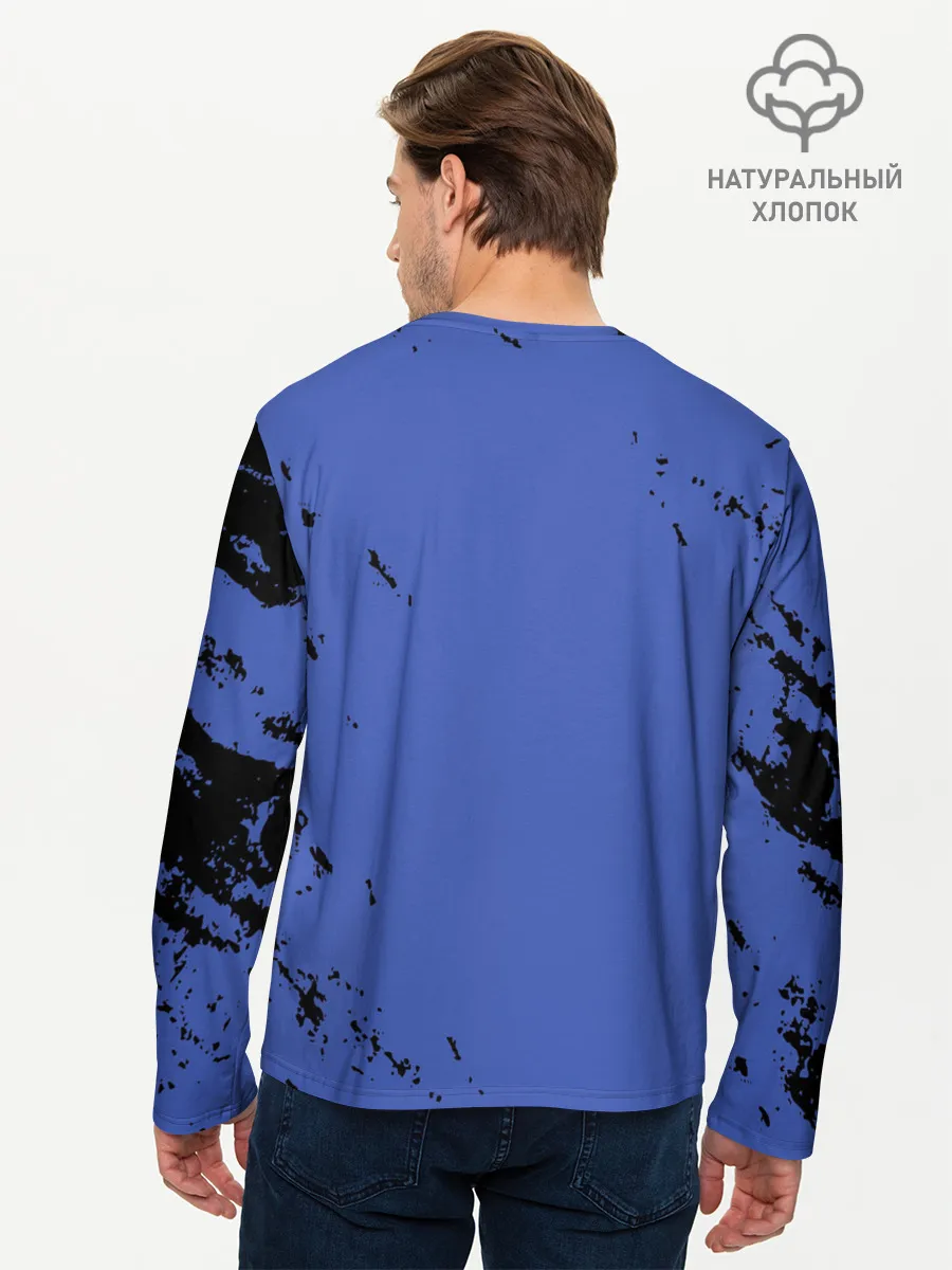 Мужской лонгслив базовый / sonic