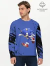 Мужской лонгслив базовый / sonic