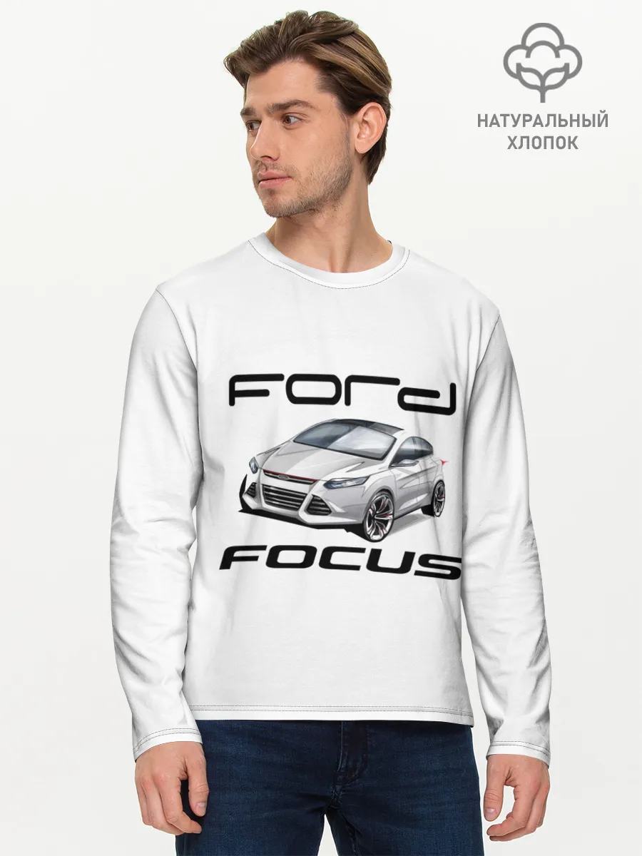 Мужской лонгслив базовый / FORD