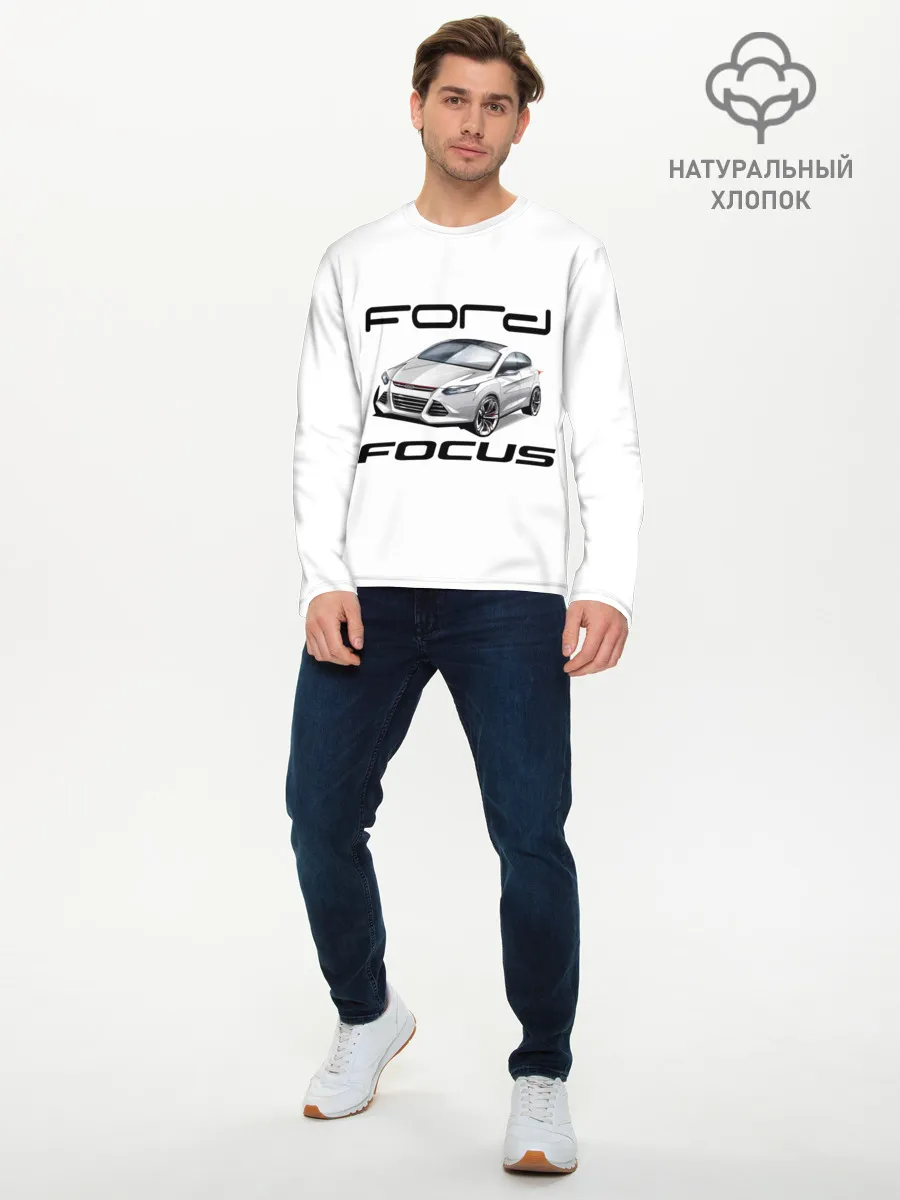 Мужской лонгслив базовый / FORD