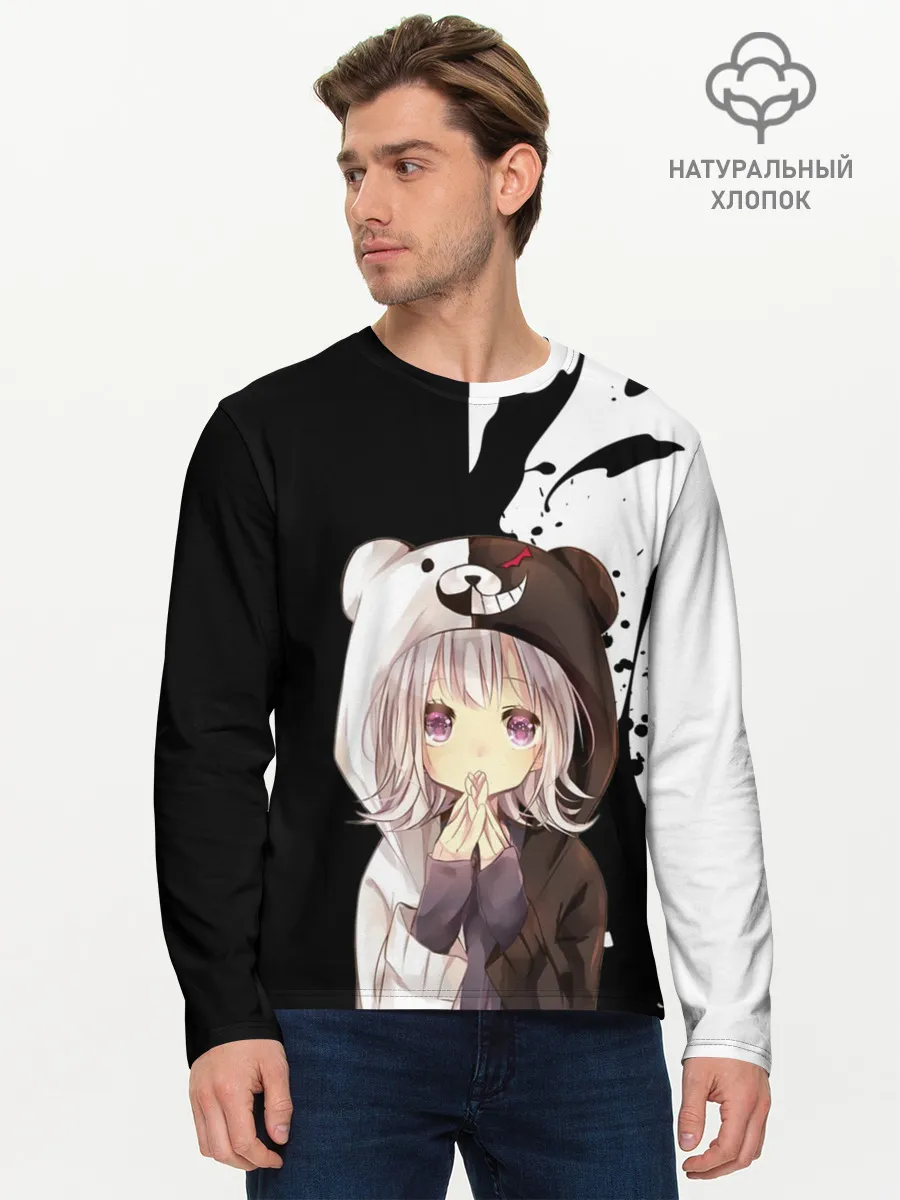 Мужской лонгслив базовый / Danganropa