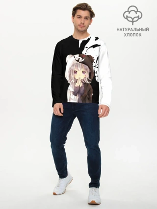 Мужской лонгслив базовый / Danganropa