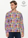 Мужской лонгслив базовый / ANIMAL CROSSING