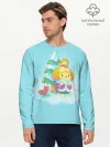 Мужской лонгслив базовый / ANIMAL CROSSING