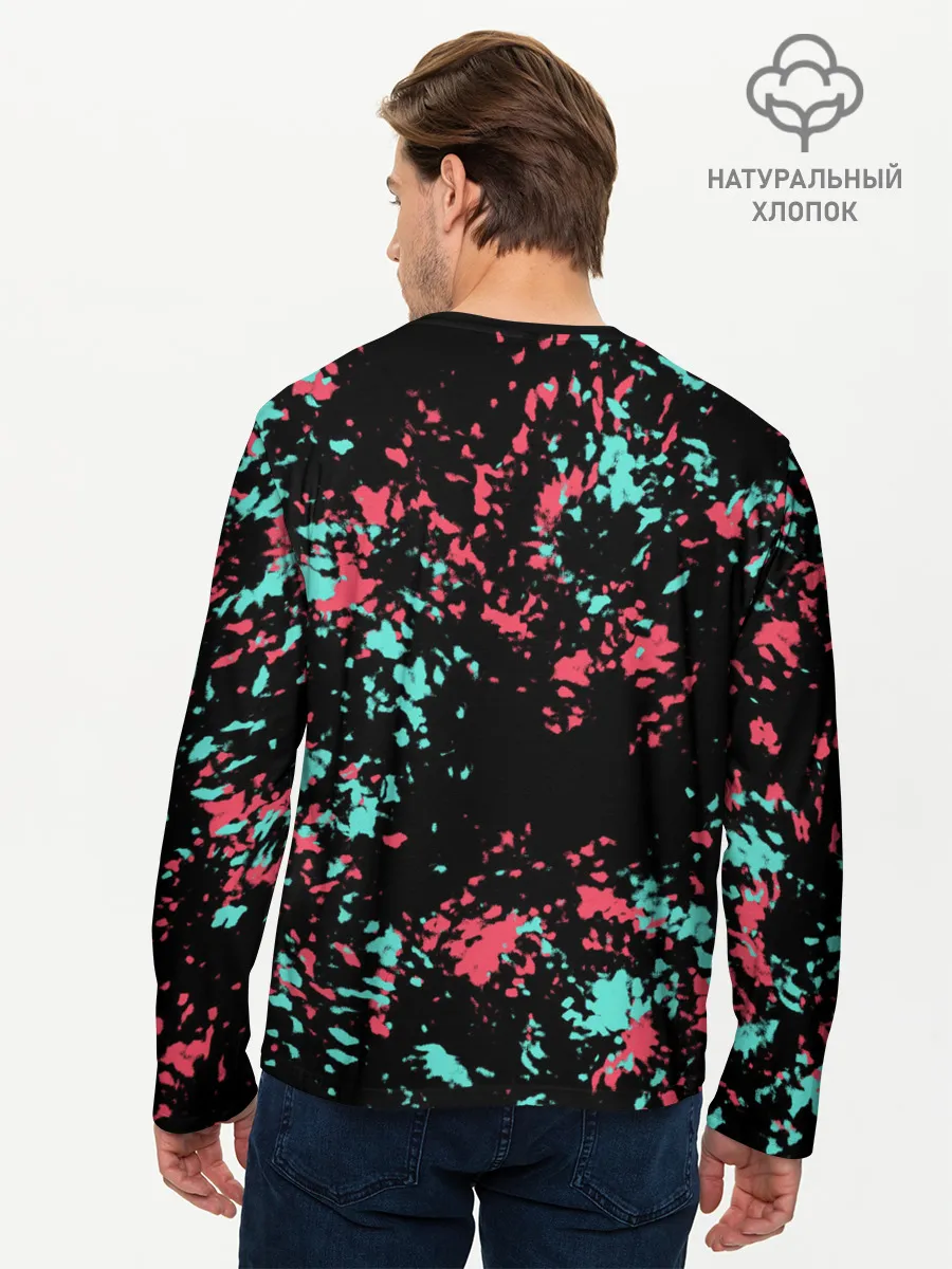 Мужской лонгслив базовый / Marshmello