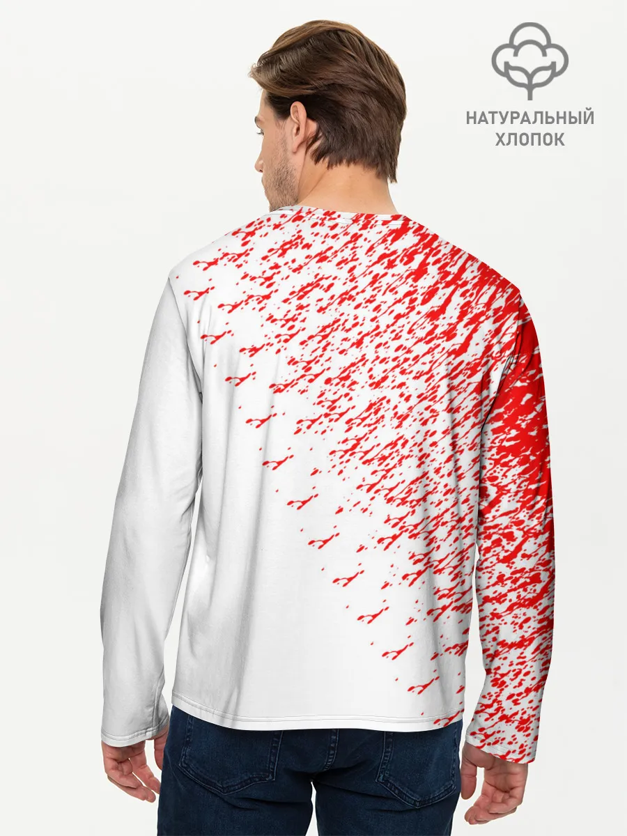 Мужской лонгслив базовый / bmw