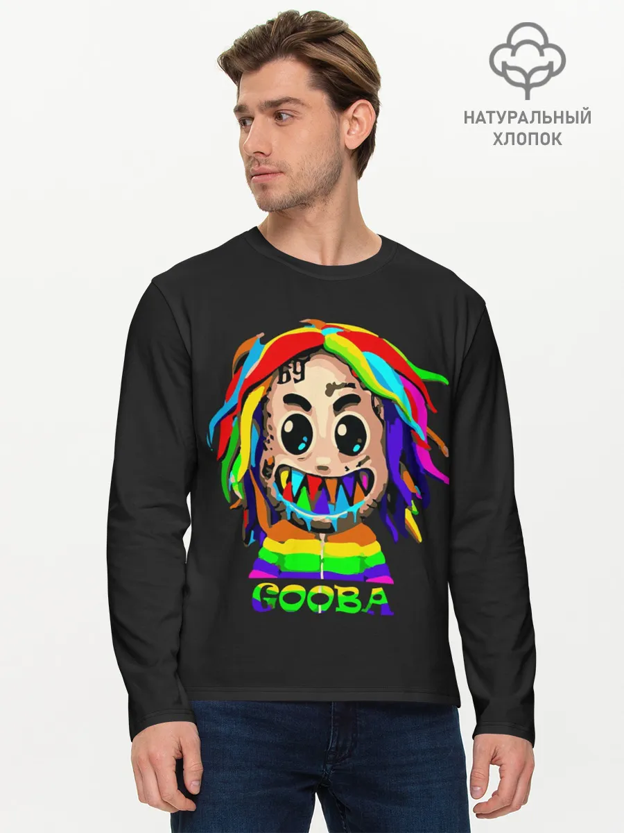 Мужской лонгслив базовый / 6IX9INE