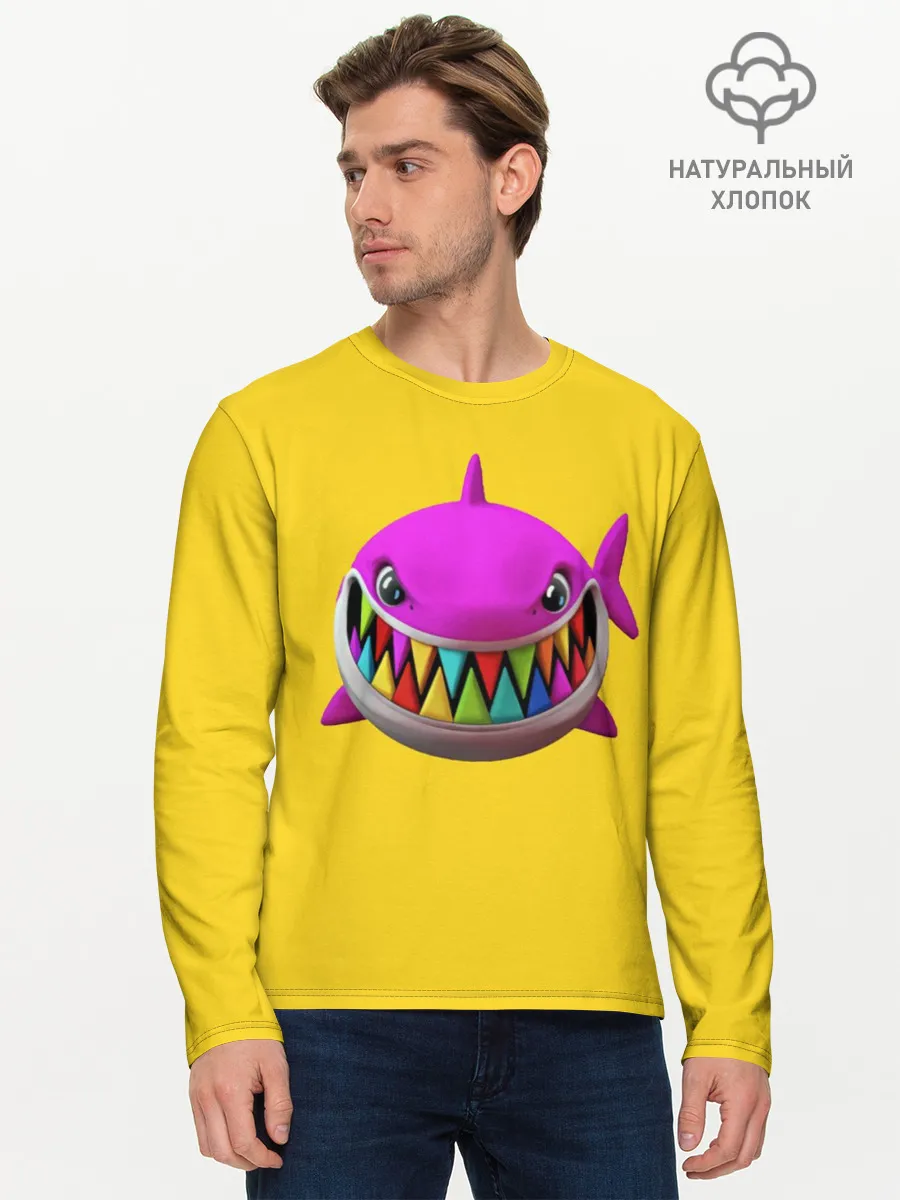 Мужской лонгслив базовый / 6IX9INE