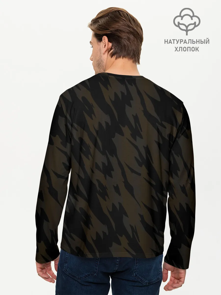 Мужской лонгслив базовый / Зверь