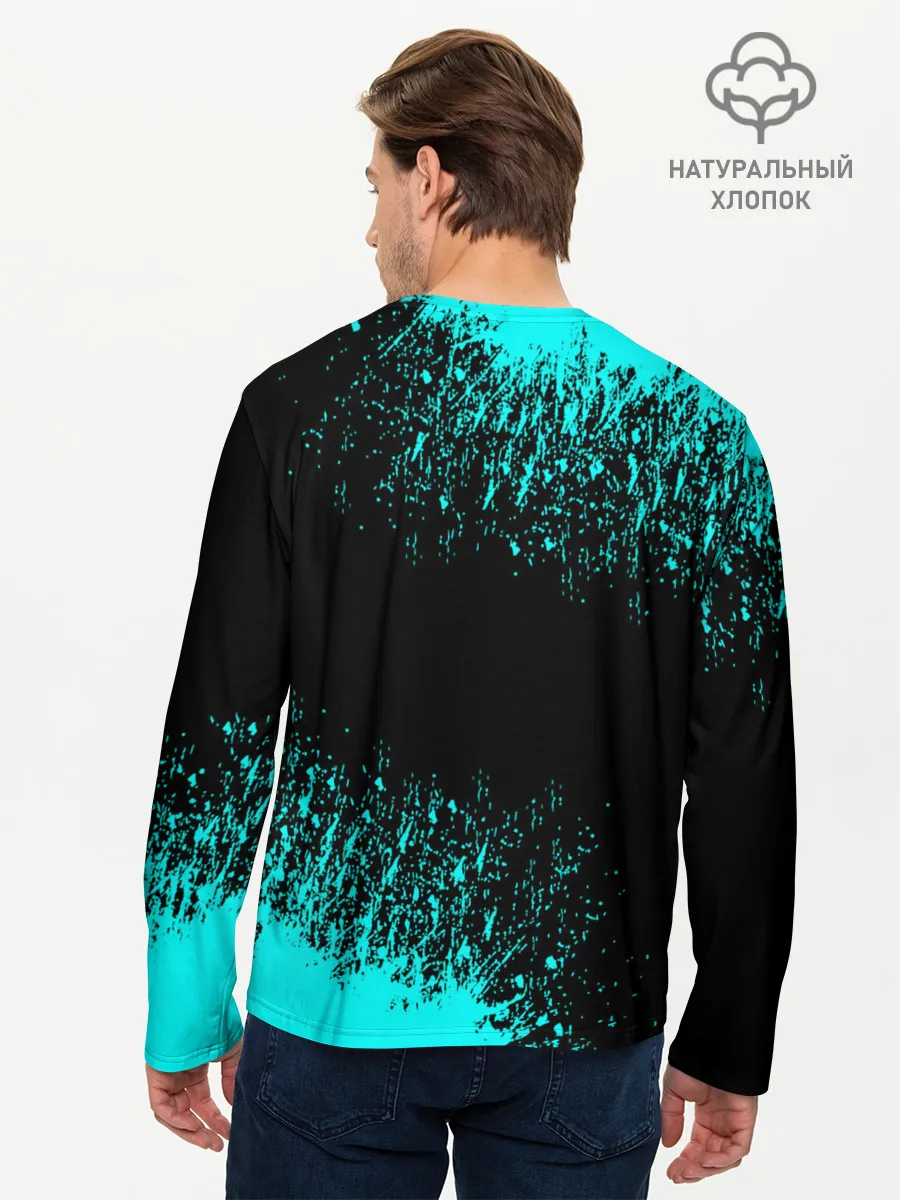 Мужской лонгслив базовый / Краска