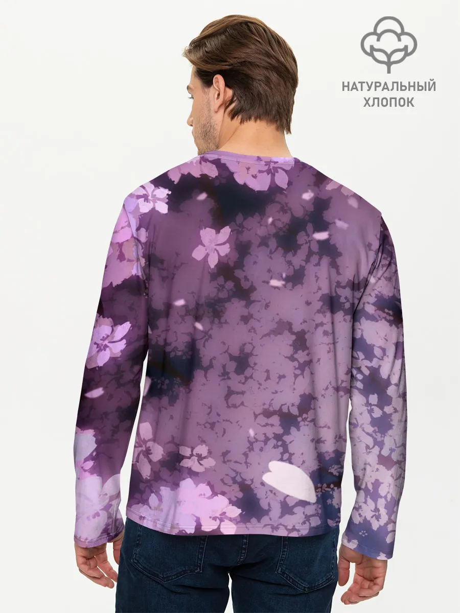 Мужской лонгслив базовый / Незуко